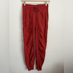 Lululemon Dance Studio Mid-Rise Jogger Full Length Cayenne Rust Orange US 2